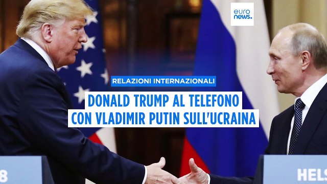 Trump e Putin si parlano al telefono, avanza l'ipotesi di negoziati per la pace in Ucraina