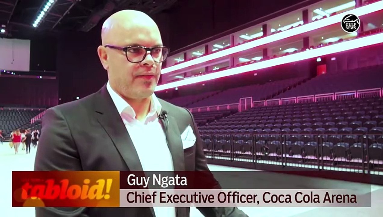 A sneak peak inside Coca Cola Arena in Dubai