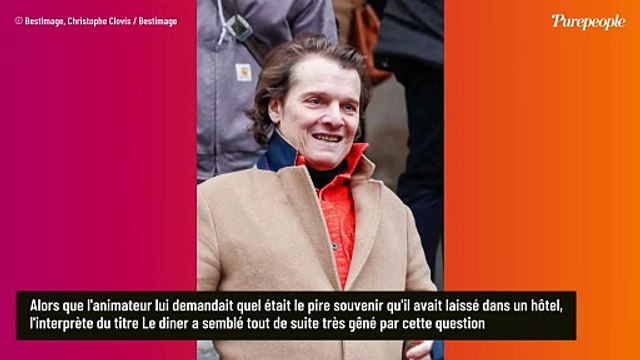 J'ai vraiment été un sale mec : Bénabar admet avoir poussé à bout l'employé d'un hôtel lors d'une soirée trop arrosée