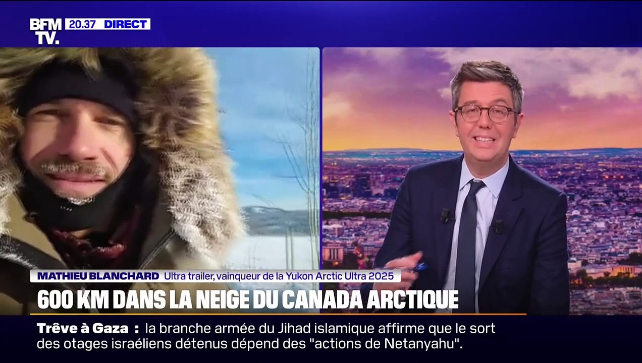 "On a des ressources insoupçonnées dans notre corps": Mathieu Blanchard a remporté la Yukon Arctic Ultra, une course à pied de 600 kilomètres en milieu naturel