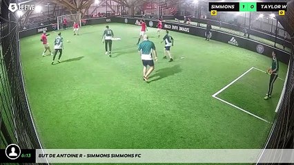 But de Antoine R - Simmons Simmons Fc