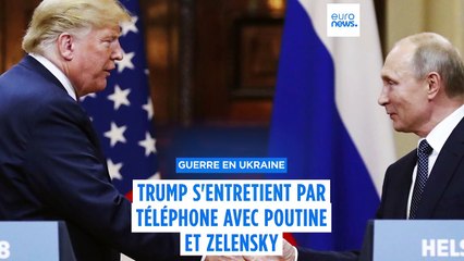 Trump et Poutine ont convenu d'entamer des « négociations » pour mettre fin à la guerre en Ukraine