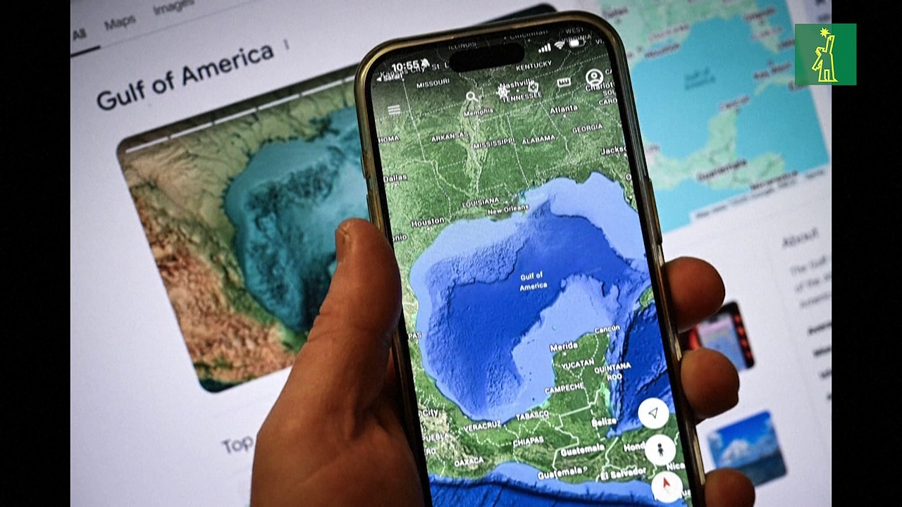 Apple renombra Golfo de México como "Golfo de América" en su app de mapas de EEUU
