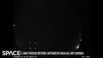 Perseid Meteors Via NASA’s All Sky Fireball Network Cameras