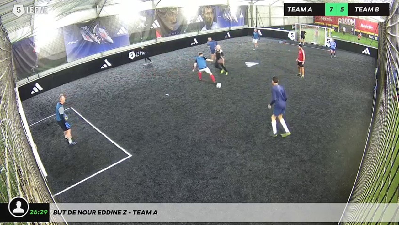 But de Nour Eddine Z - Team A