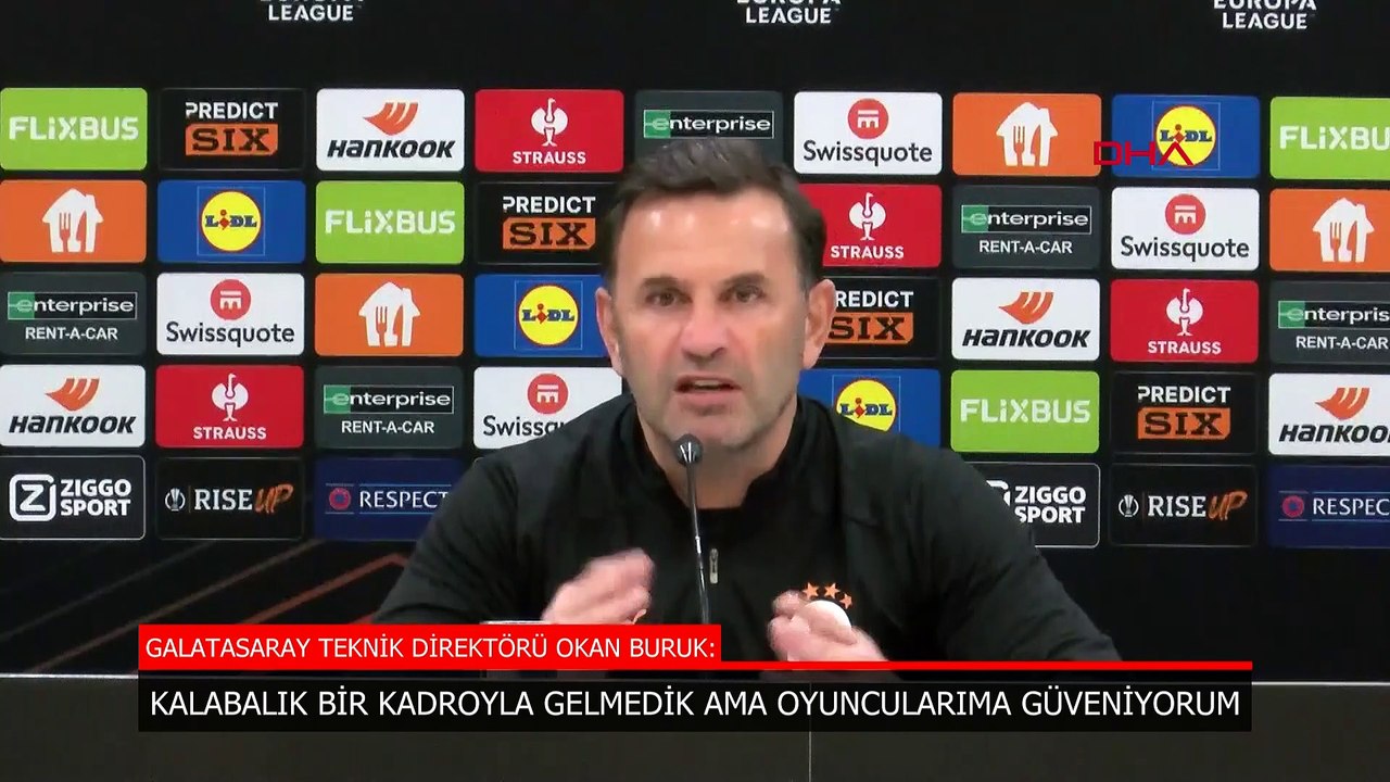 Galatasaray'da Okan Buruk: Kimse benim oyuncuma sahtekar diyemez