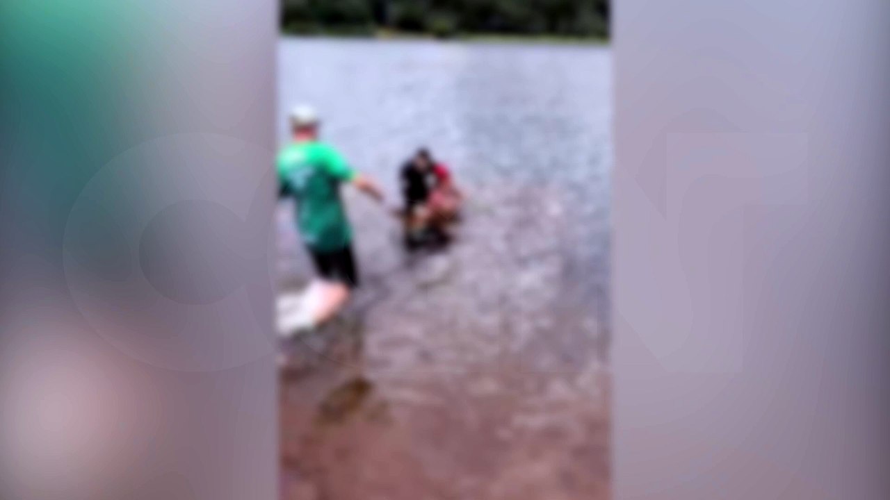 Heróis do dia: Guarda Civil Patrimonial salva mulher de afogamento no Lago Municipal