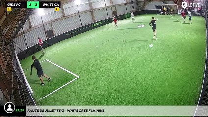 Faute de Juliette G - White Case Féminine