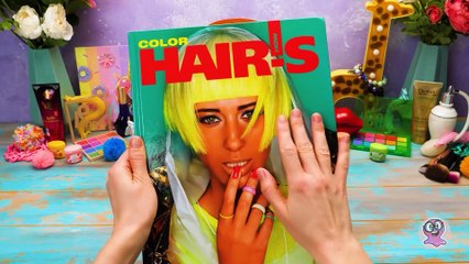 Styliste pour une poupée en papier 💇😍 Coiffure, maquillage et plus