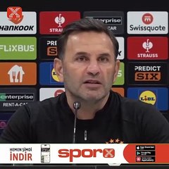 Okan Buruk: "Kimse benim oyuncuma 'Sahtekar' diyemez!"