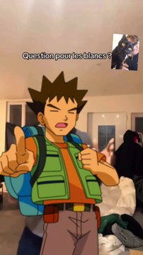 Question pour les Blancs ? 🤔🤨😂 (version Pokémon) #question #meme #memes #pokemon #mdr #humour