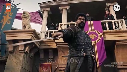 المؤسس عثمان - الموسم 6 - الحلقة 180 مترجمة للعربية