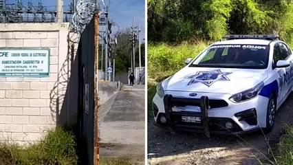 ¡Ni la CFE se salva! Roban cableado de subestación en Cadereyta, NL
