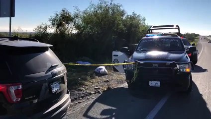 Ejecutan a hombre y lo dejan emplayado en la carretera Nacional