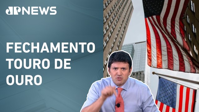 Ibovespa cai com serviços, inflação dos EUA e bancos | FECHAMENTO TOURO DE OURO