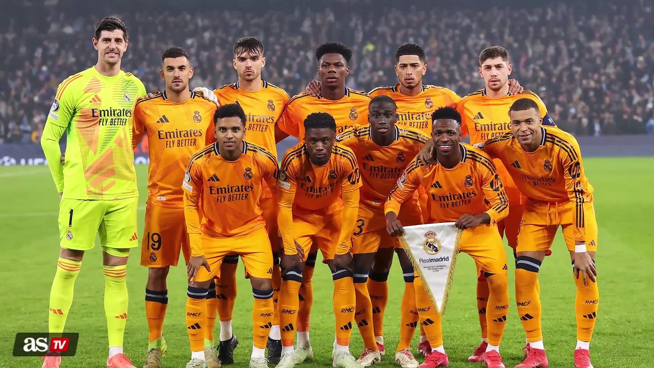 La pizarra del City - Real Madrid