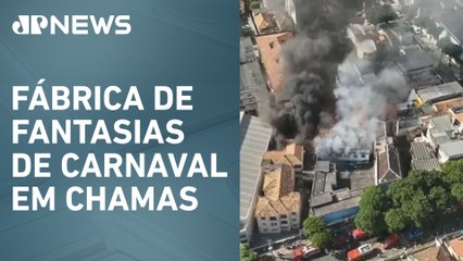 Incêndio no Rio de Janeiro deixa 21 pessoas feridas, 10 delas em estado grave