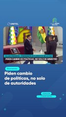 Piden cambio de políticas, no solo de autoridades