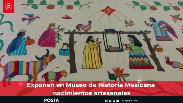 Más de 5 mil piezas hechas a mano forman la exposición Nacimientos