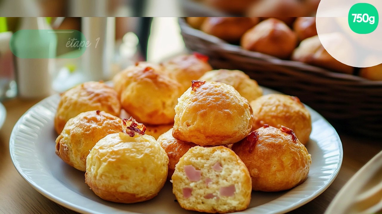 Mini cake jambon gruyère