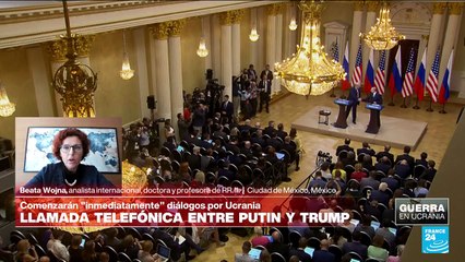 Beata Wojna: 'A Rusia y Ucrania no les queda de otra que sentarse en la mesa de negociación'