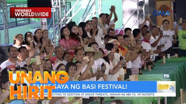 TAMIS-SAYA NG BASI FESTIVAL | Unang Hirit