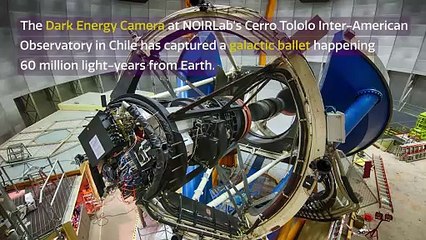 Spiral Galaxy Arm Wraps Around Companion In Amazing Imagery