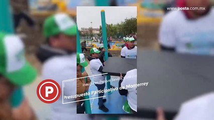 Inauguran Parque Sevilla, obra del Presupuesto Participativo de Monterrey