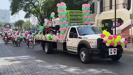 Carteros celebran con caravana el 12 de noviembre en calles de Monterrey