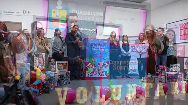 Inicia Guadalupe colecta de juguetes con “Compartiendo Sonrisas”.