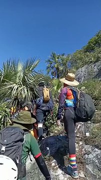 VIDEO: Rescatan a senderista en Cerro de las Mitras