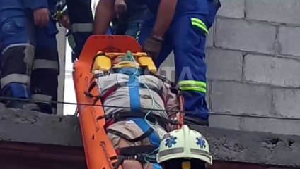 Se electrocuta albañil en obra de construcción en San Nicolás