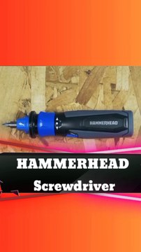 HAMMERHEAD Screwdriver Rechargeable 4 Volt with Circuit Sensing Technology
