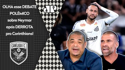 "POR%@! OS BABA-OVO NÃO VÃO FALAR! Mas o Neymar..." Pilhado POLEMIZA após Corinthians 2 x 1 Santos!