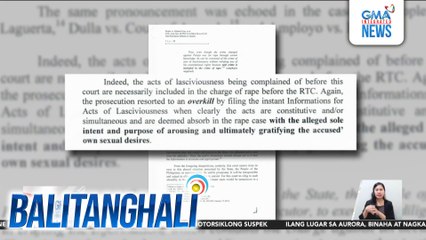 Kasong acts of lasciviousness laban kina Jojo Nones at Richard Cruz, ibinasura ng Pasay MTC Branch 46 | Balitanghali