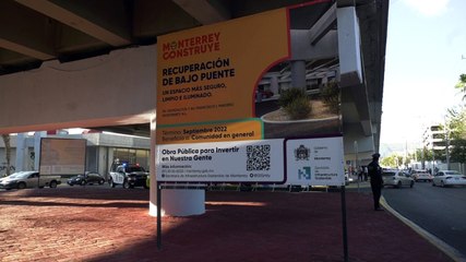 Dignifica Monterrey espacio para atención a personas bajo puente Gonzalitos