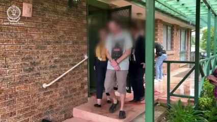 NSW Police Media SF TRAWLER ARREST