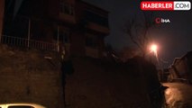 Beykoz'da İstinat Duvarı Çöktü, Bina Boşaltıldı