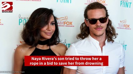 Naya Rivera's son tried to throw her a rope
