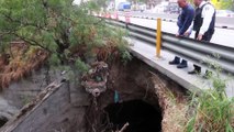 Escobedo implementa contraflujo en puente de carretera a Colombia