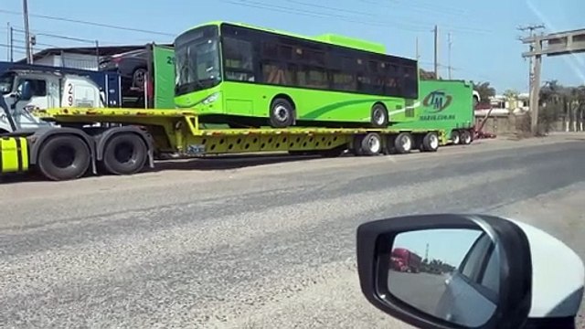 Anuncian llegada de 70 camiones nuevos a Nuevo León