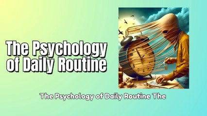 The Psychology of Daily Routine: Unlocking the Power of Habits! 🔥 | English Audiobook 🎧