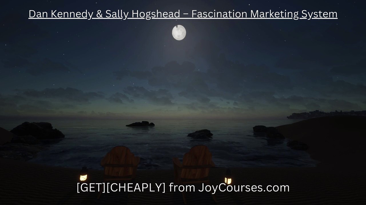 (JoyCourses.com)(Cheap) Dan Kennedy & Sally Hogshead – Fascination Marketing System