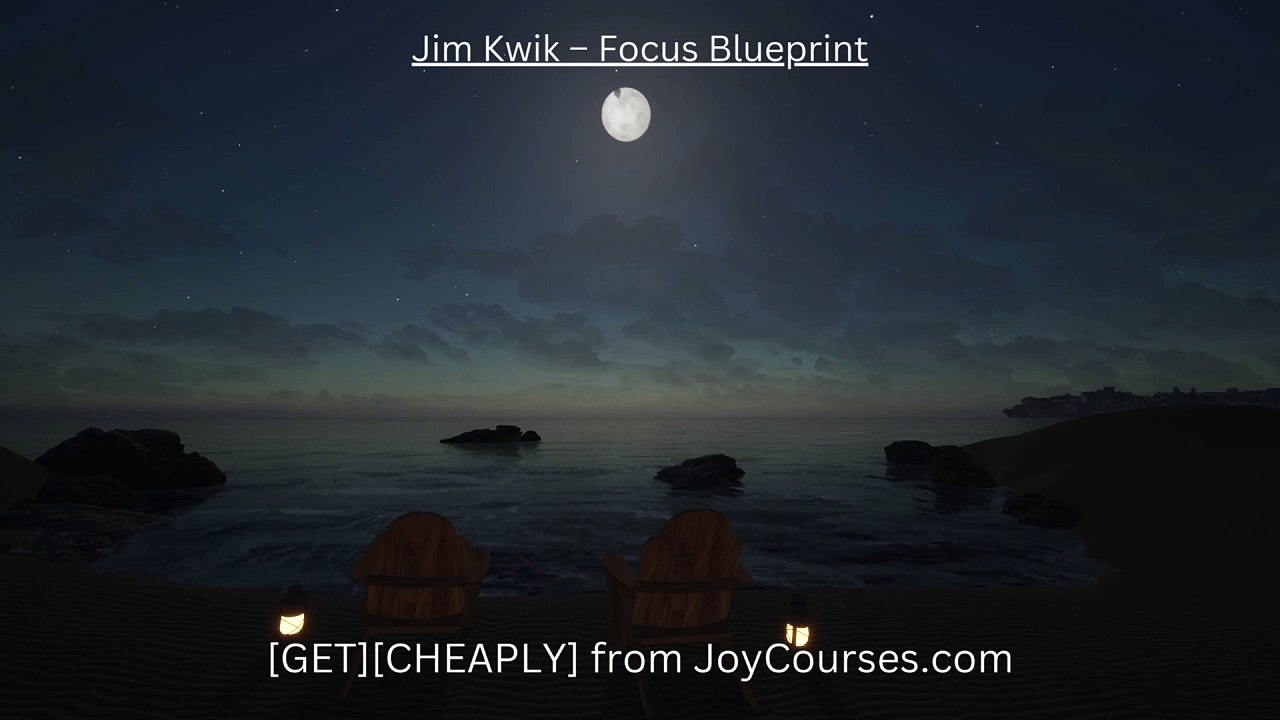 (JoyCourses.com)(Cheap) Jim Kwik – Focus Blueprint