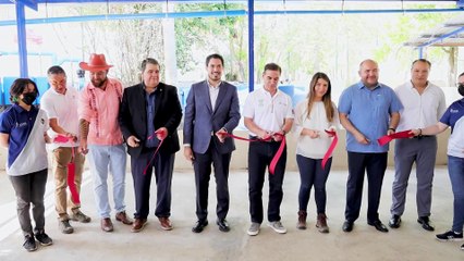 Entregan equipos a Escuelas de Lluvia en Santiago, Nuevo León