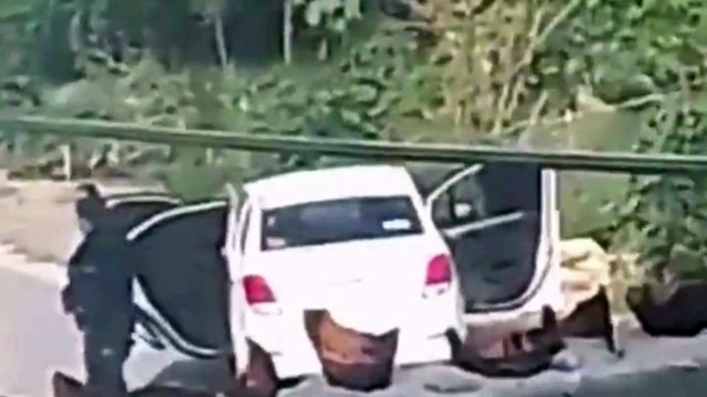 Topetón entre policías y delincuentes deja 3 heridos en García, Nuevo León