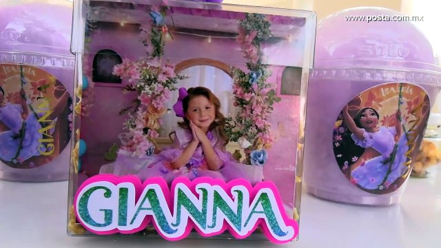 Festejan Edwin Luna y Kimberly Flores cuarto cumpleaños de su hija, Gianna