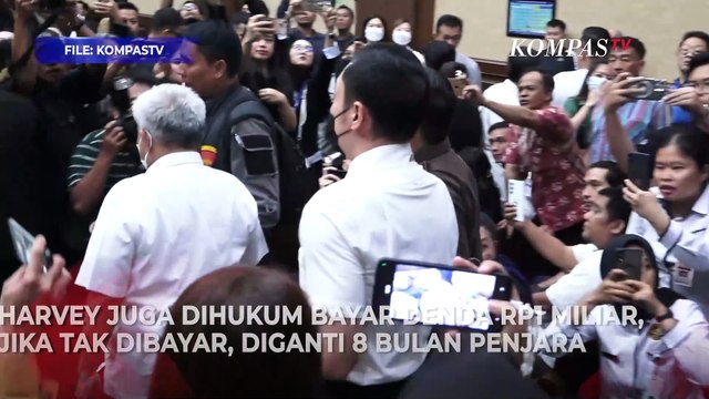 Hukuman Harvey Moeis Diperberat Jadi 20 Tahun dan Denda Rp1 Miliar