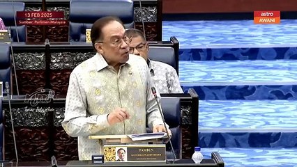 "Istilah jatuh dan merudum itu salah penggunaan bahasa" - PM Anwar