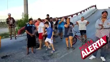 Bloquean avenida Paseo de San Juan exigiendo agua en Juárez